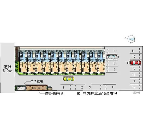 春日部市備後東１丁目　月極駐車場（LP）